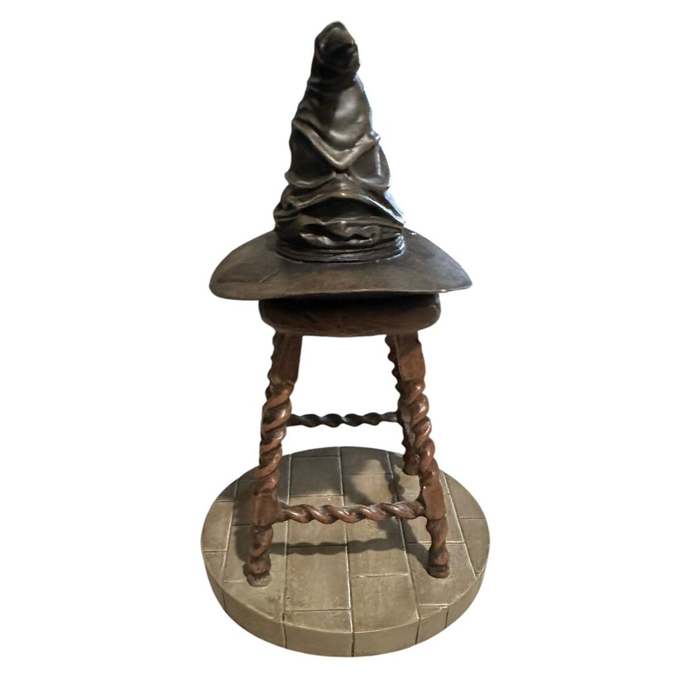 Harry Potter Sorting Hat On Stool Resin Figure Universal Orlando Collectible